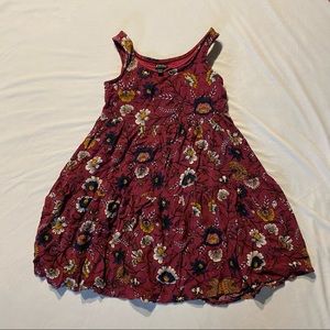 Bohemian floral dress size XS(4-5T)